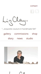 Mobile Screenshot of lizclay.co.uk